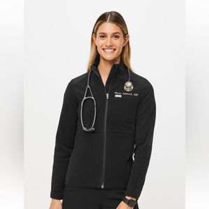Figs On-shift fleece jacket